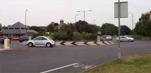 McDonalds restaurant roundabout Newmarket Road Cambridge